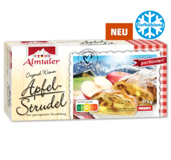 Bild 1 von ALMTALER Original Wiener Apfel-Strudel*
