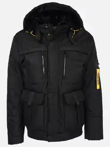 Herren Blouson mit vielen Details Schwarz