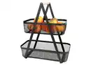 Bild 1 von Drahtkorb Etagere schwarz
