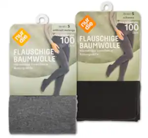 NUR DIE Strumpfhose mit flauschiger Baumwolle*