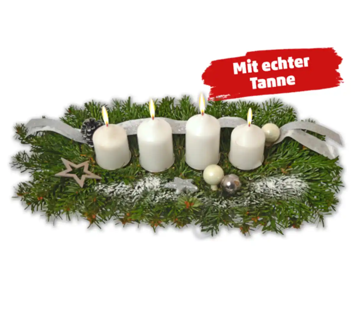 Bild 1 von Adventsgesteck in Reihe*