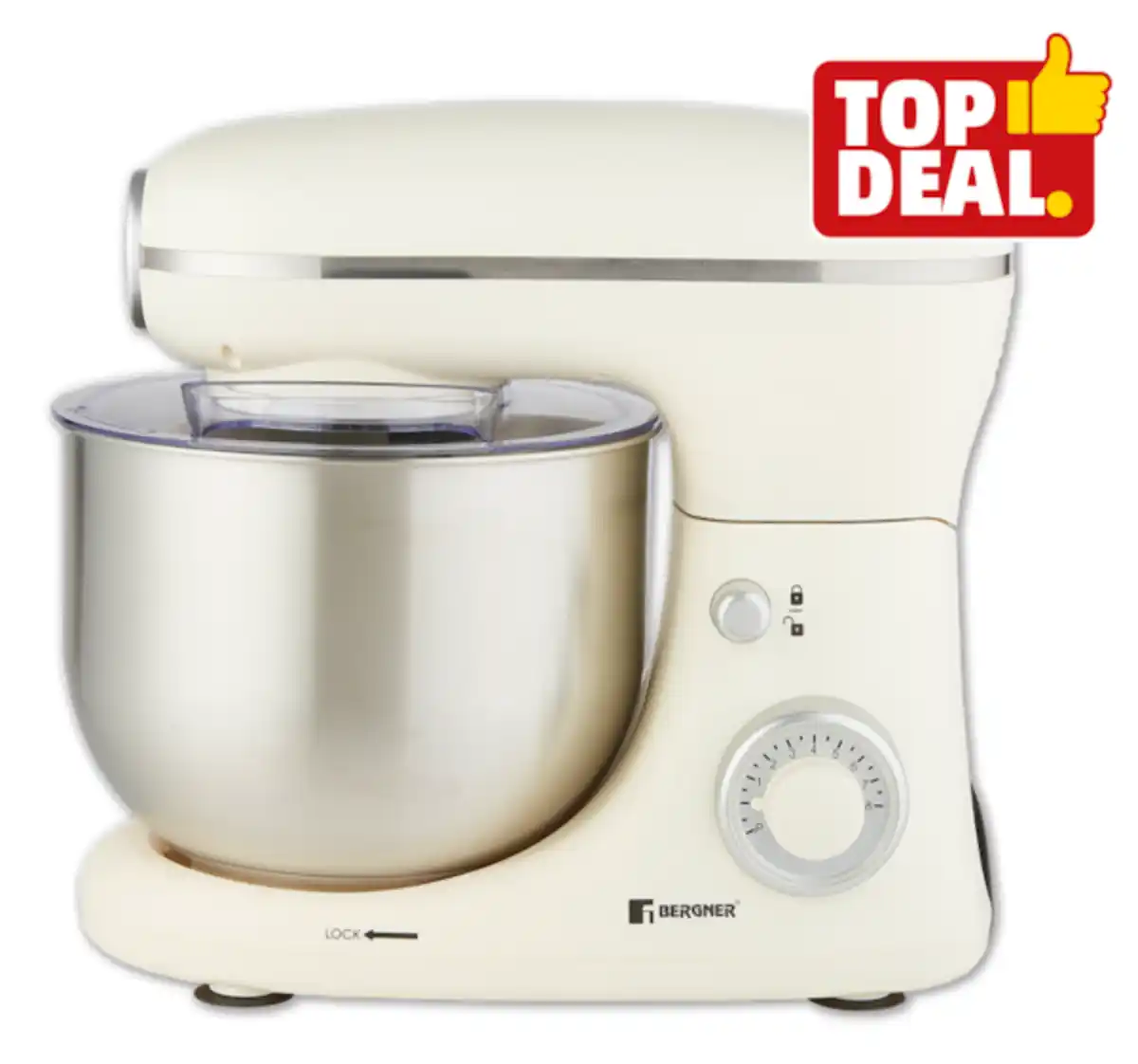 Bild 1 von BERGNER Küchenmaschine BG-51571-CR*