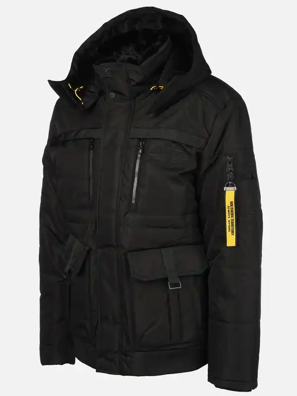 Bild 3 von Herren Blouson mit vielen Details Schwarz