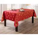 Bild 2 von Jacquard-Tischdecke "Glitzer-Stern" - ca. 130 x 160 cm 