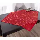 Bild 2 von Jacquard-Mitteldecke "Glitzer-Stern" - ca. 90 x 90 cm 