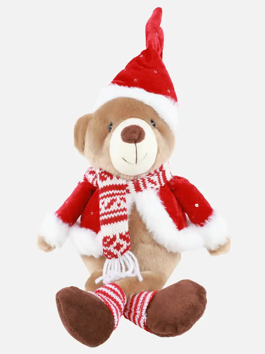 Bild 1 von Deko Bär mit kleinen Hängebeinen 21x10x36 Braun