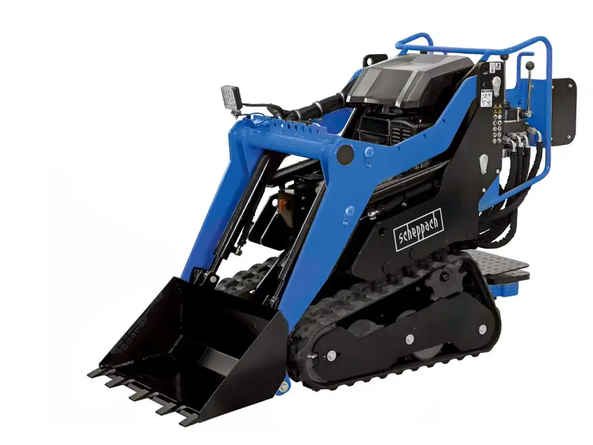 Bild 1 von Kompaktlader MKL730, 8,5 PS / 6,3 kW 4-Takt-Benzinmotor, E-Start, max. 2,3 km/h, Raupenfahrwerk, inkl. 80 L Ladeschaufel