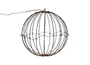 LED-Drahtkugel mit 400 warmweißen LEDs