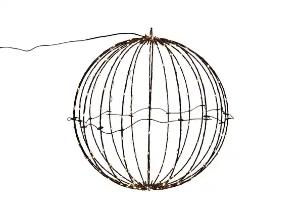 Bild 1 von LED-Drahtkugel mit 400 warmweißen LEDs