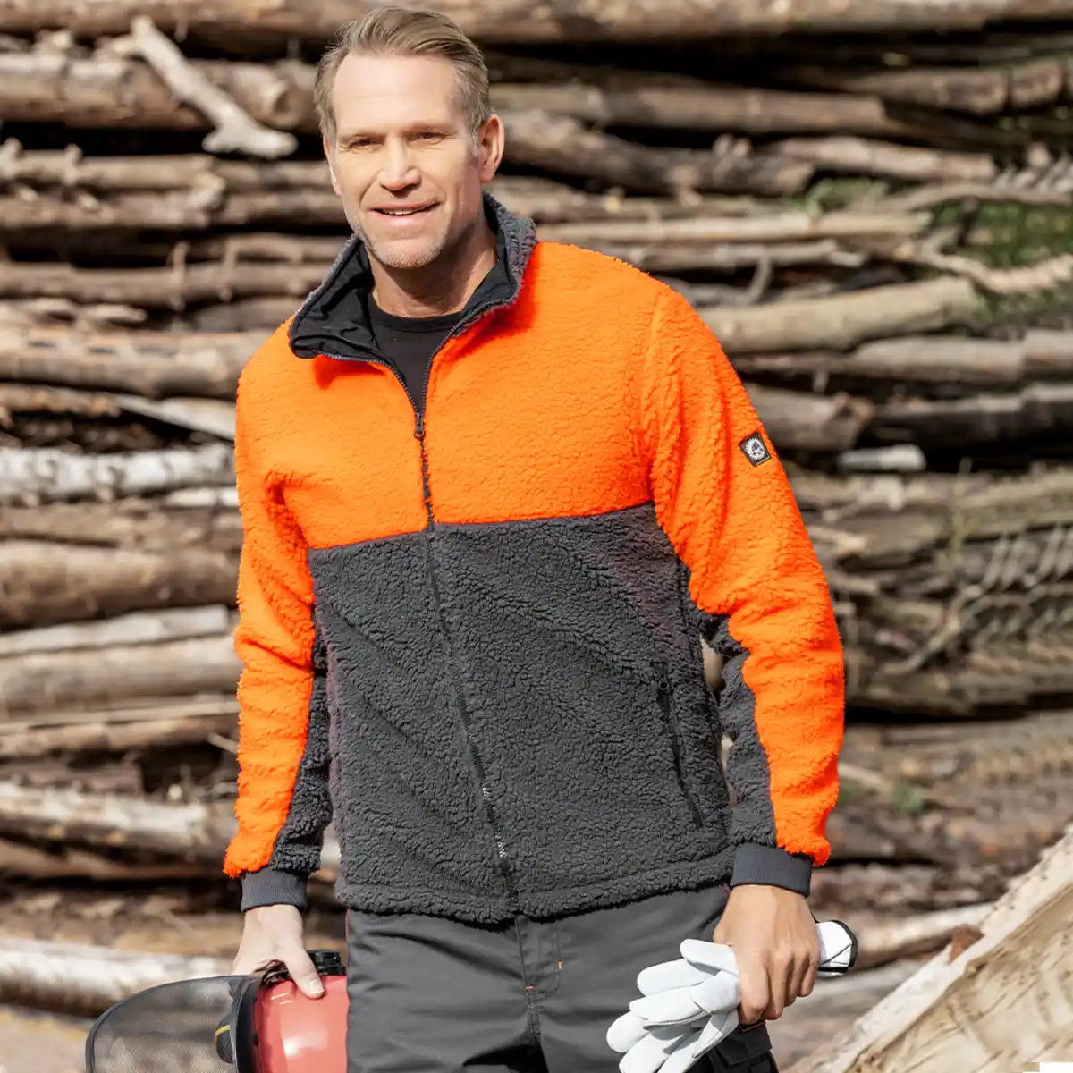 Bild 3 von Forst-Faserpelz-Jacke für Herren