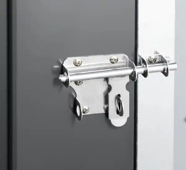 Bild 3 von 1er Mülltonnenbox, ca. 80 x 80 x 122 cm - Anthrazit