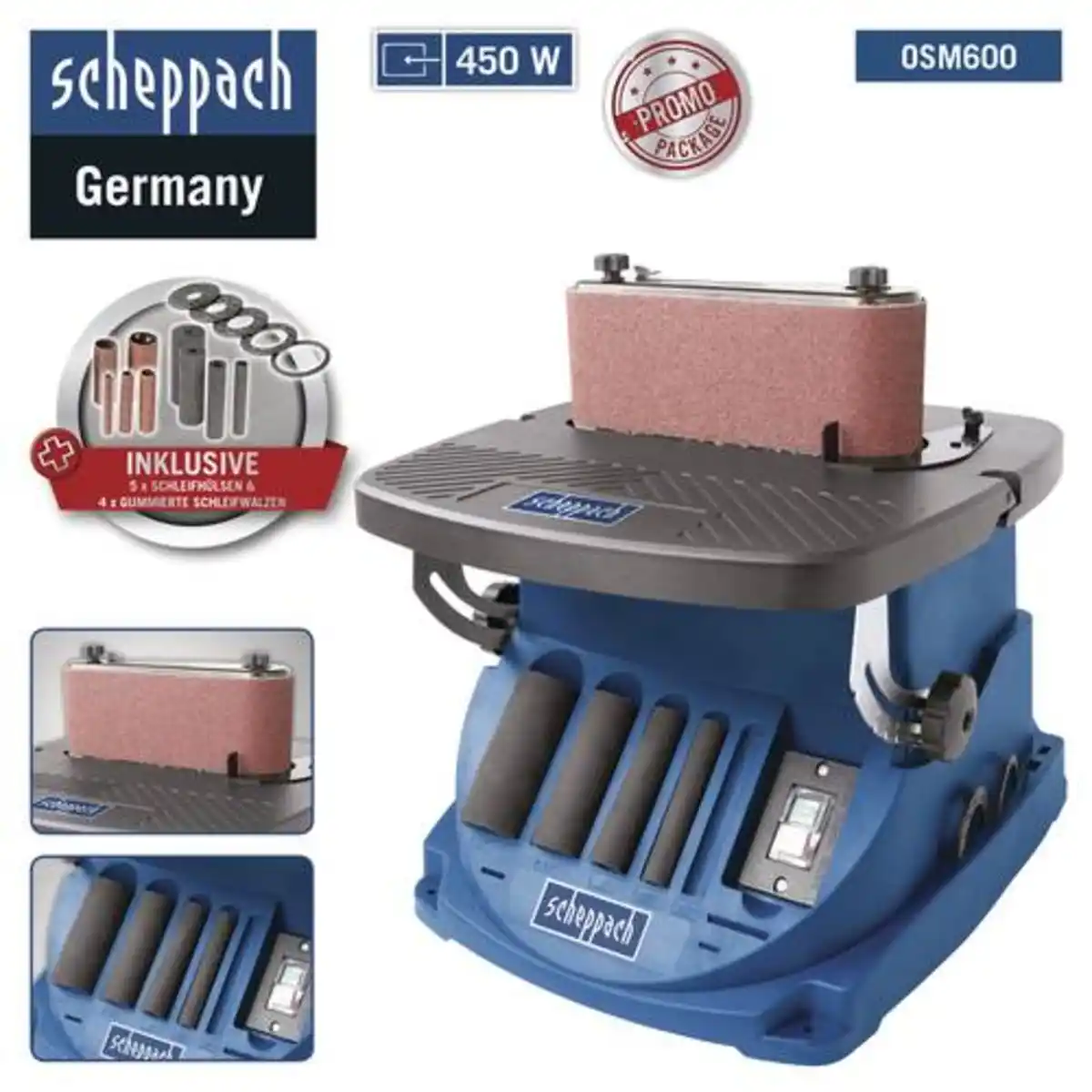 Bild 2 von Oszillierender Kanten-, Band- und Spindelschleifer OSM600