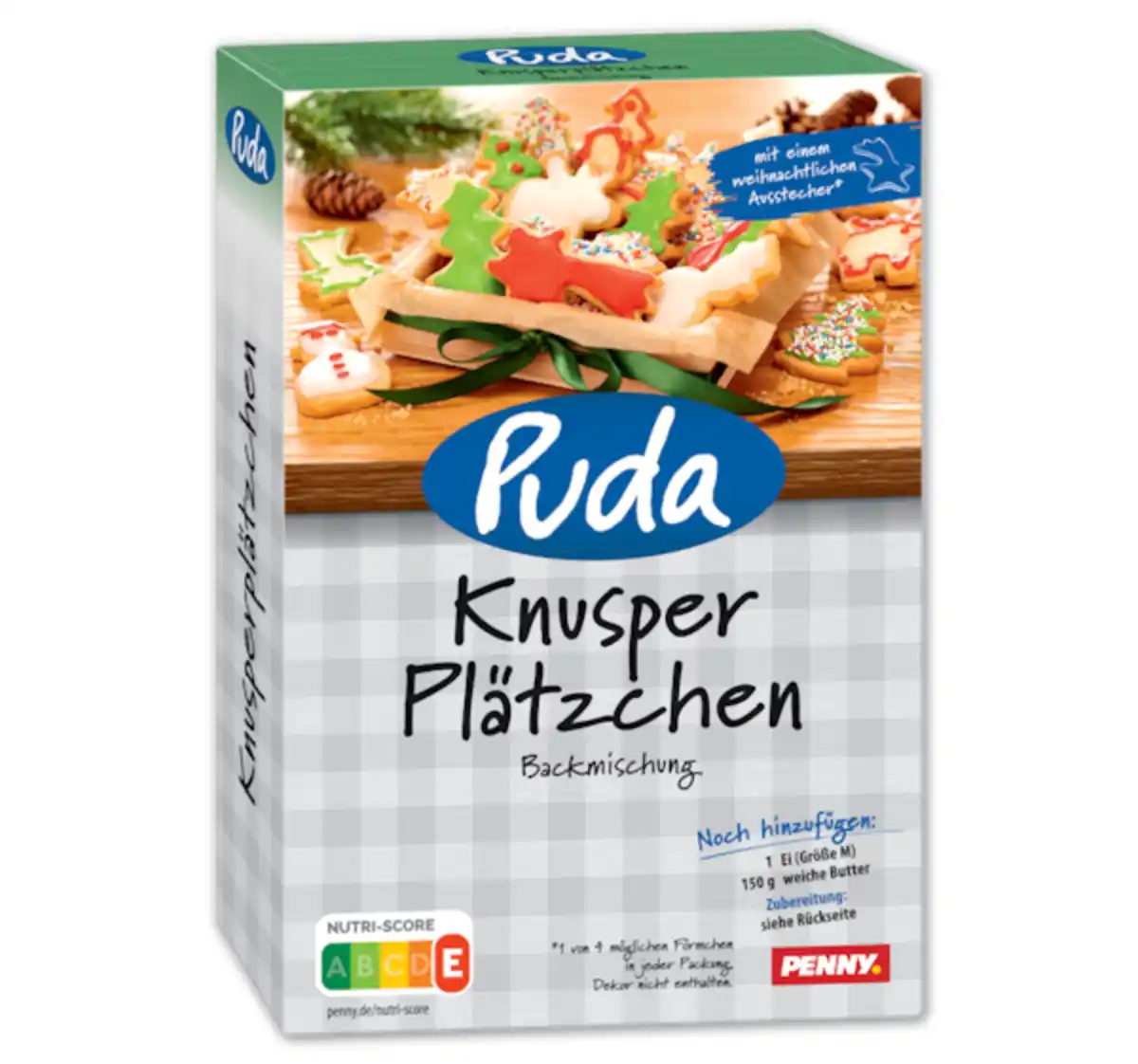Bild 1 von PUDA Backmischung Knusper Plätzchen*