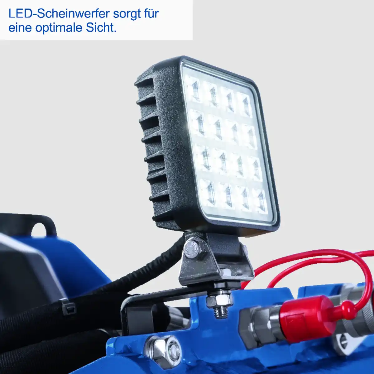 Bild 4 von Kompaktlader MKL730, 8,5 PS / 6,3 kW 4-Takt-Benzinmotor, E-Start, max. 2,3 km/h, Raupenfahrwerk, inkl. 80 L Ladeschaufel