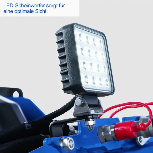 Bild 4 von Kompaktlader MKL730, 8,5 PS / 6,3 kW 4-Takt-Benzinmotor, E-Start, max. 2,3 km/h, Raupenfahrwerk, inkl. 80 L Ladeschaufel