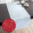 Bild 1 von Jacquard-Tischläufer "Glitzer-Stern" - ca. 45 x 138 cm