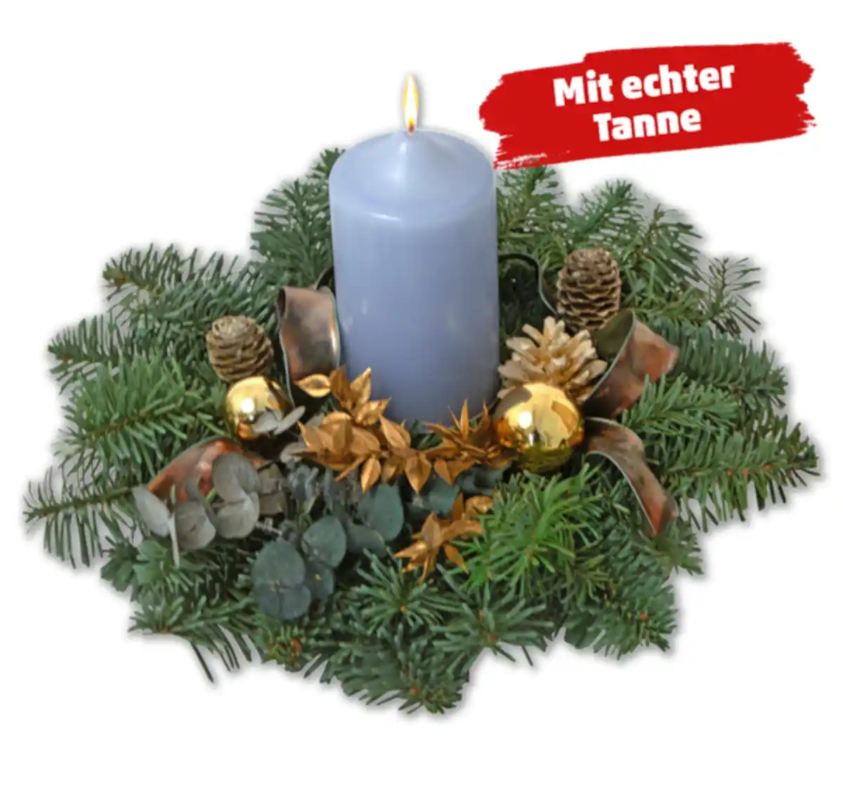 Bild 1 von Adventsgesteck mit Kerze*