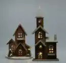 Bild 1 von LED-Holz-Häuschen