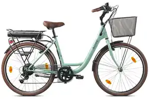 City E-Bike 26" Shopper mint