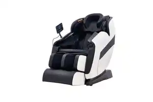 Elektrischer Massagesessel, ca. 140 x 74 x 101 cm - Schwarz / Off-White