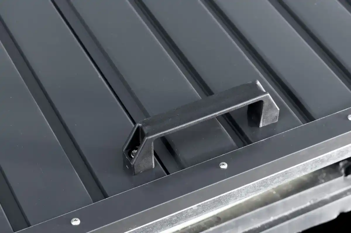 Bild 4 von 1er Mülltonnenbox, ca. 80 x 80 x 122 cm - Anthrazit