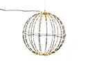 Bild 1 von LED-Drahtkugel mit 260 warmweißen LEDs