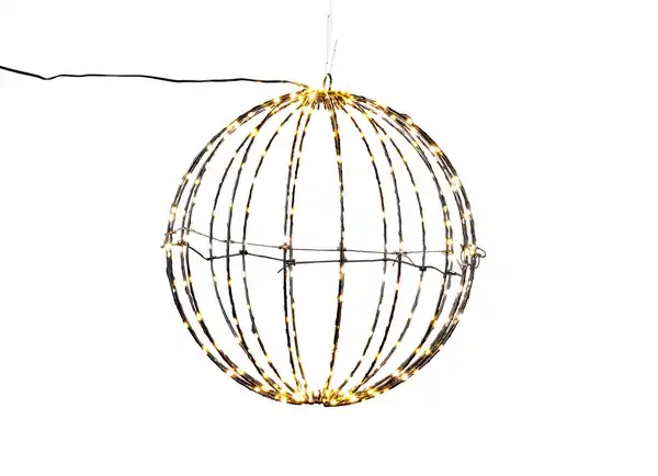 Bild 1 von LED-Drahtkugel mit 260 warmweißen LEDs