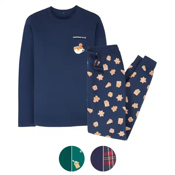 Bild 1 von UP2FASHION MEN Herren X-mas-Pyjama