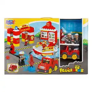 StarPower Steckbaustein-Set Feuerwehr 56-teilig