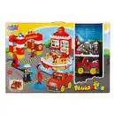 Bild 1 von StarPower Steckbaustein-Set Feuerwehr 56-teilig