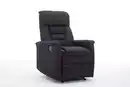 Bild 3 von Relaxsessel mit Liegefunktion Stoffbezug schwarz