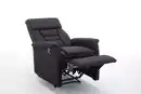 Bild 4 von Relaxsessel mit Liegefunktion Stoffbezug schwarz