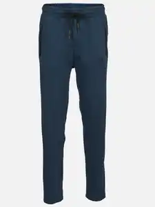 Herren Jogginghose mit geradem Bein Blau