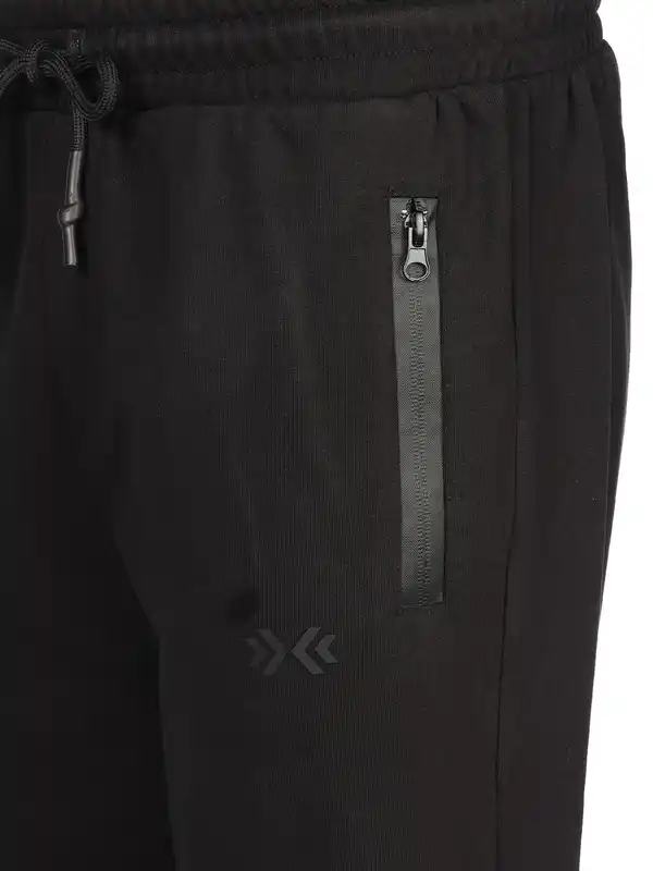 Bild 4 von Herren Jogginghose mit geradem Bein Schwarz