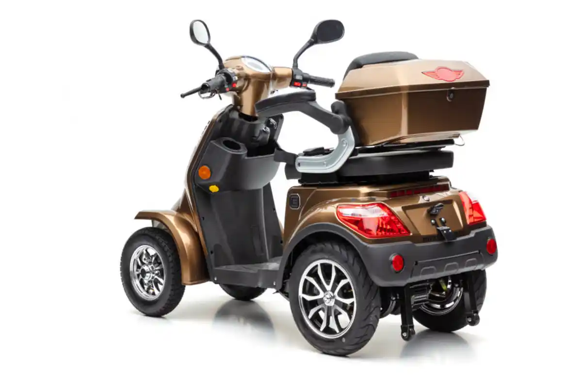 Bild 4 von E-Seniorenmobil J4000, Blei-Akku, 4-Rad, 1000 Watt, Blei Braun