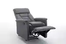 Bild 2 von TV Relaxsessel mit Liegefunktion Stoffbezug, ca. 73 x 85,5 x 104 cm - Grau