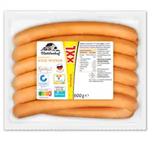 MÜHLENHOF XXL Delikatess Käse-Wiener*
