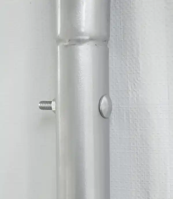 Bild 4 von Weidezelt-Überdachung, ca. 360 x 360 x 160 cm - Grau