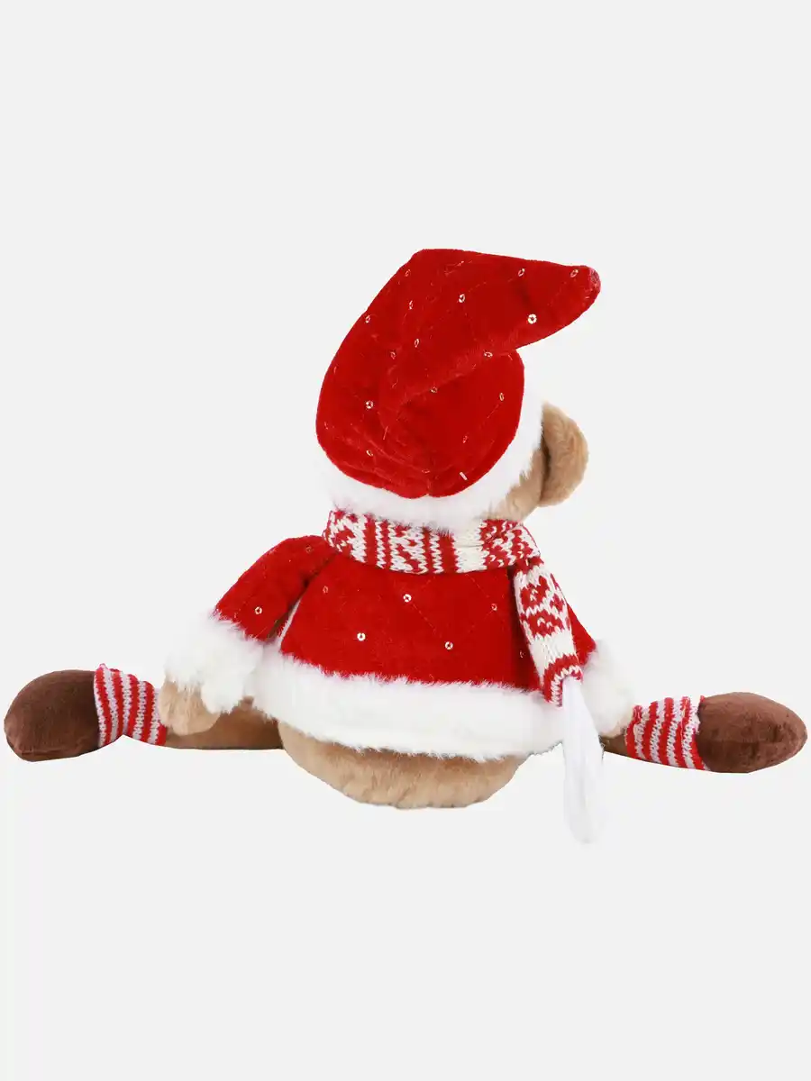 Bild 2 von Deko Bär mit kleinen Hängebeinen 21x10x36 Braun