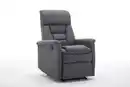 Bild 1 von TV Relaxsessel mit Liegefunktion Stoffbezug, ca. 73 x 85,5 x 104 cm - Grau