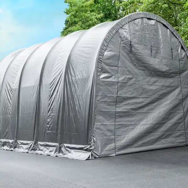 Bild 3 von Folien Autogarage, ca. 420 x 605 x 365 cm - Grau