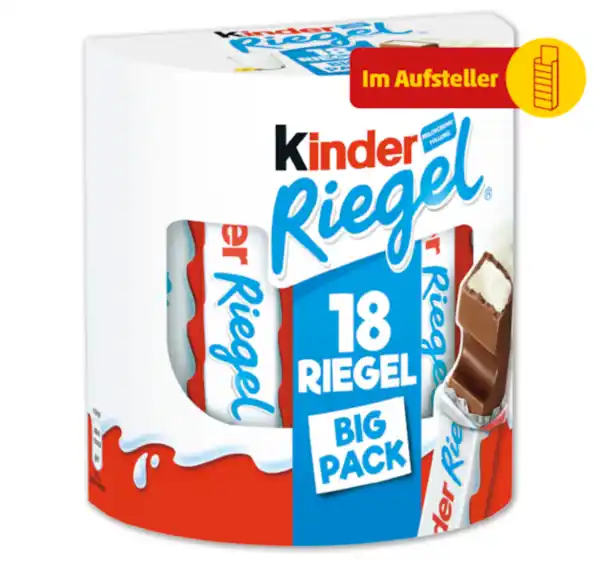 Bild 1 von FERRERO Kinder Riegel*