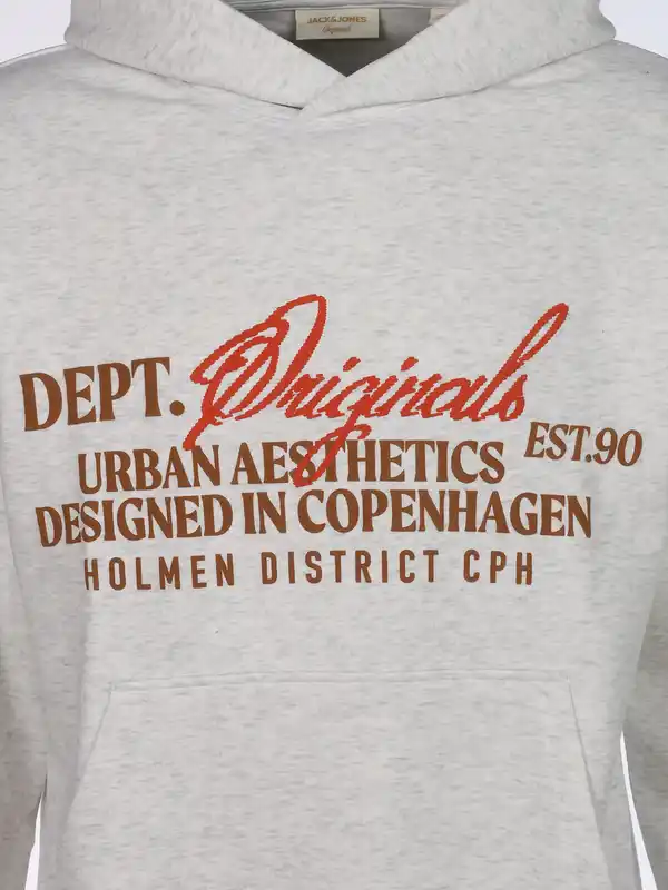 Bild 3 von Jack & Jones JORBEDFORD TYPO SWEAT Hoodie Weiß
