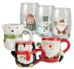Weihnachtliche Trinkgefäße*