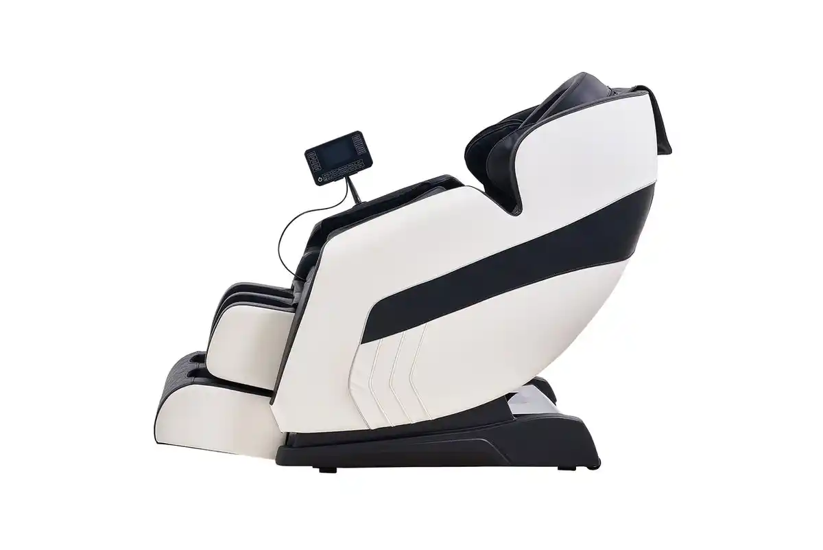 Bild 3 von Elektrischer Massagesessel, ca. 140 x 74 x 101 cm - Schwarz / Off-White