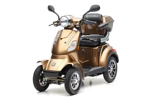 Bild 1 von E-Seniorenmobil J4000, Blei-Akku, 4-Rad, 1000 Watt, Blei Braun