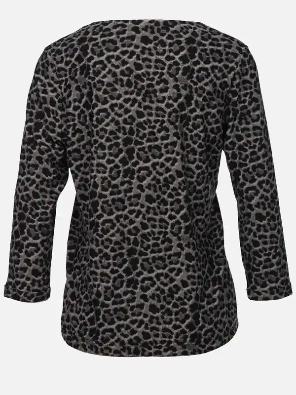 Bild 2 von Damen Shirt im Leolook Bunt