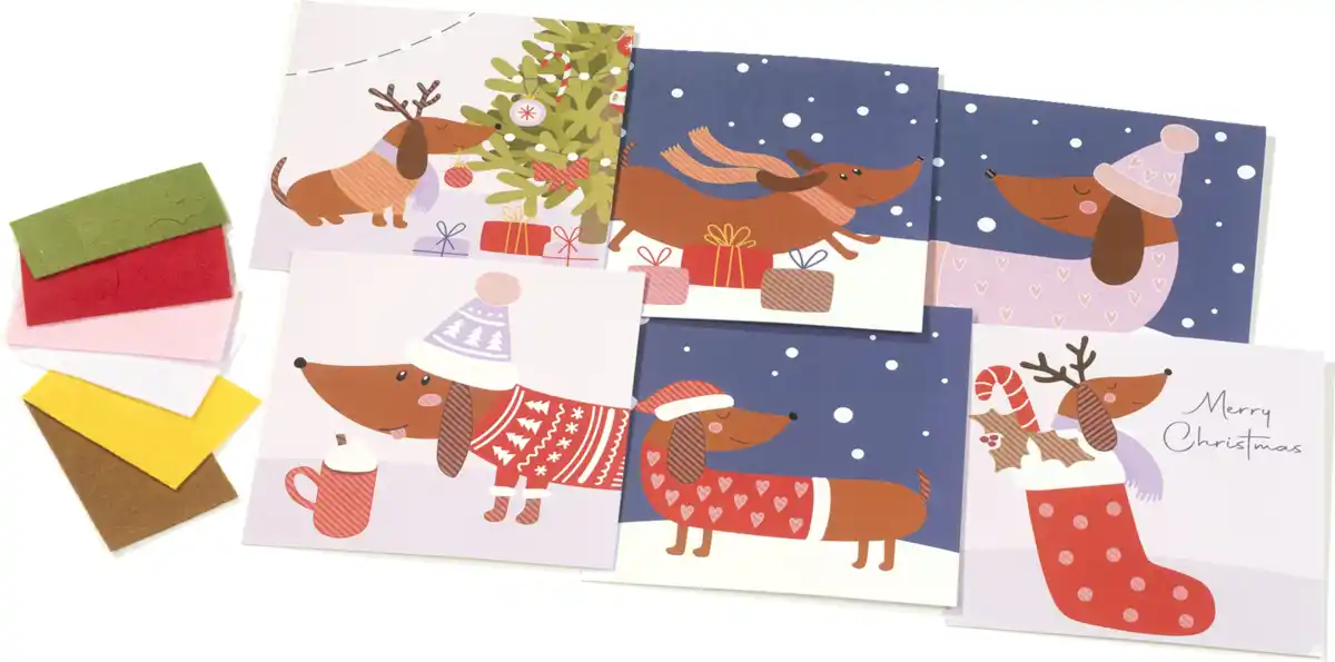 Bild 1 von IDEENWELT Bastelset Filzbilder Dackel