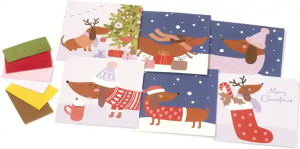 Bild 1 von IDEENWELT Bastelset Filzbilder Dackel