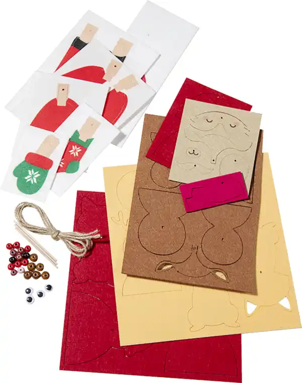 Bild 1 von IDEENWELT Filzbastelset 3D Figuren